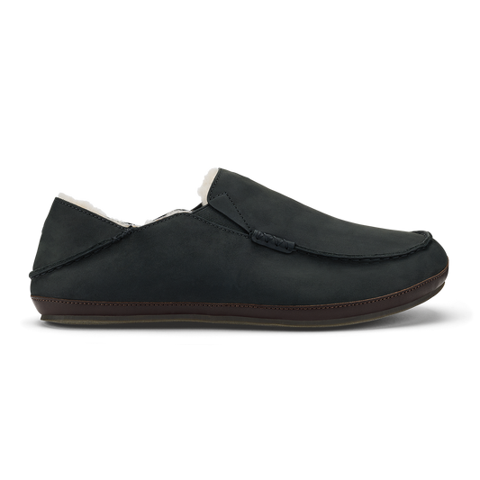 Moloā Slipper  -  Black / Dk Java